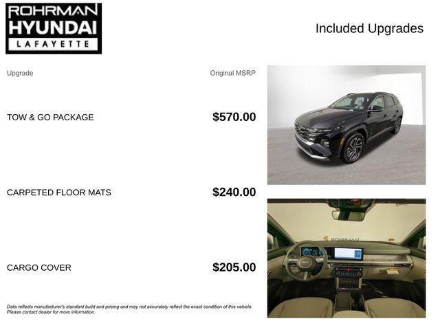 new 2026 Hyundai TUCSON Hybrid car, priced at $40,352