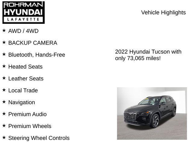 used 2022 Hyundai Tucson car, priced at $21,446