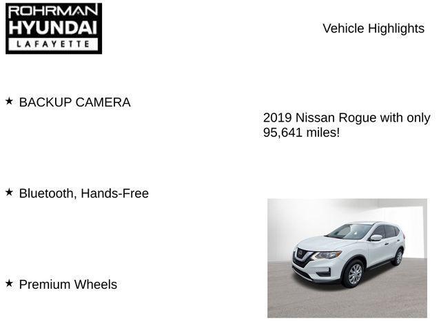 used 2019 Nissan Rogue car, priced at $12,120