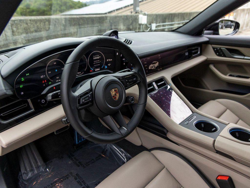 new 2025 Porsche Taycan car, priced at $149,945