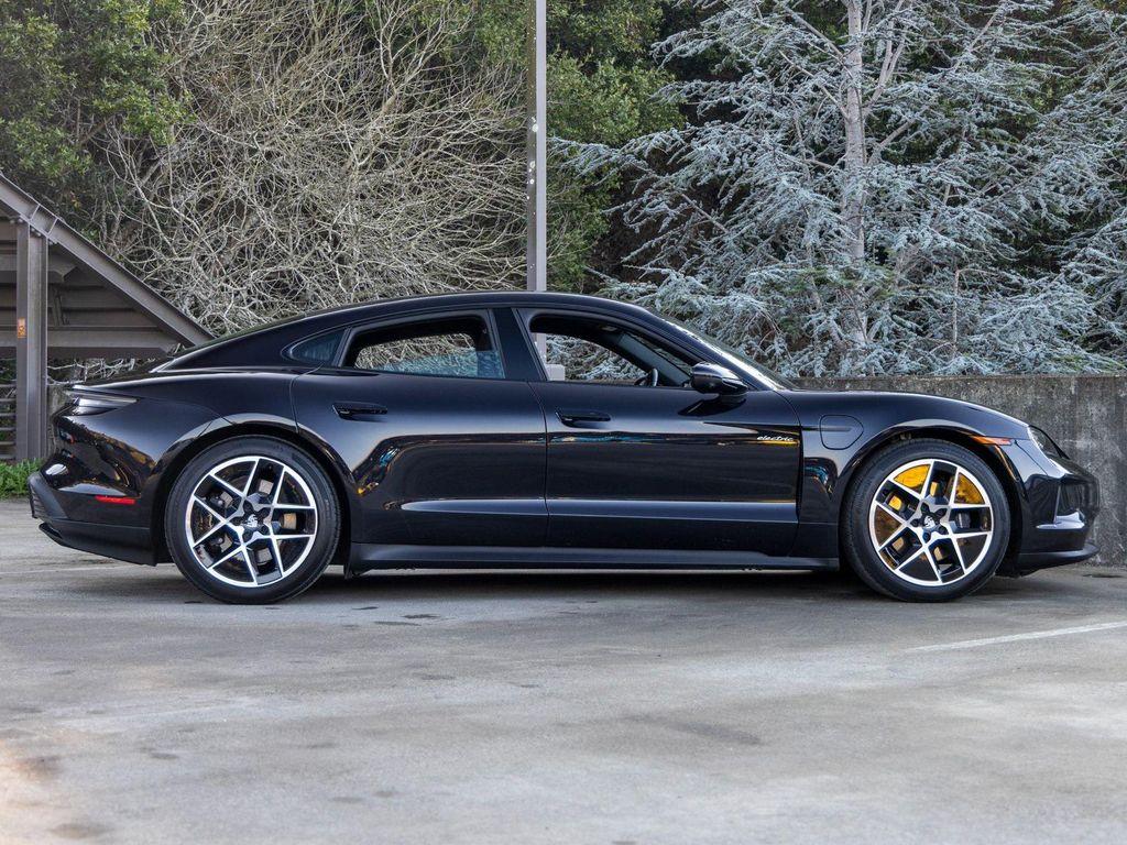 used 2025 Porsche Taycan car, priced at $105,881