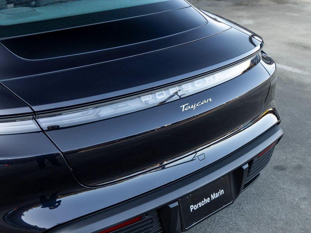 used 2025 Porsche Taycan car, priced at $105,881
