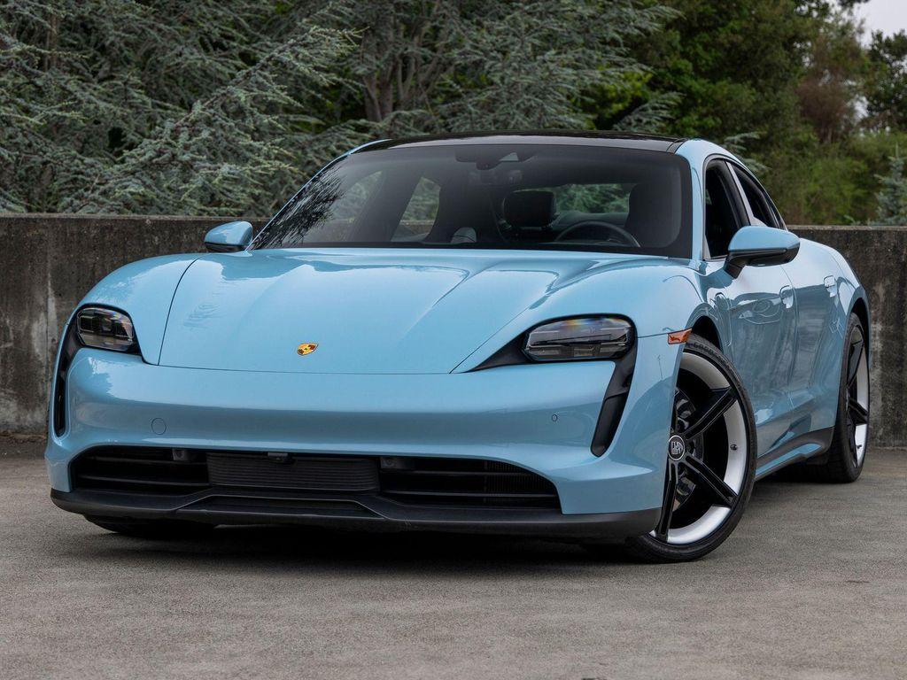 used 2024 Porsche Taycan car, priced at $75,000