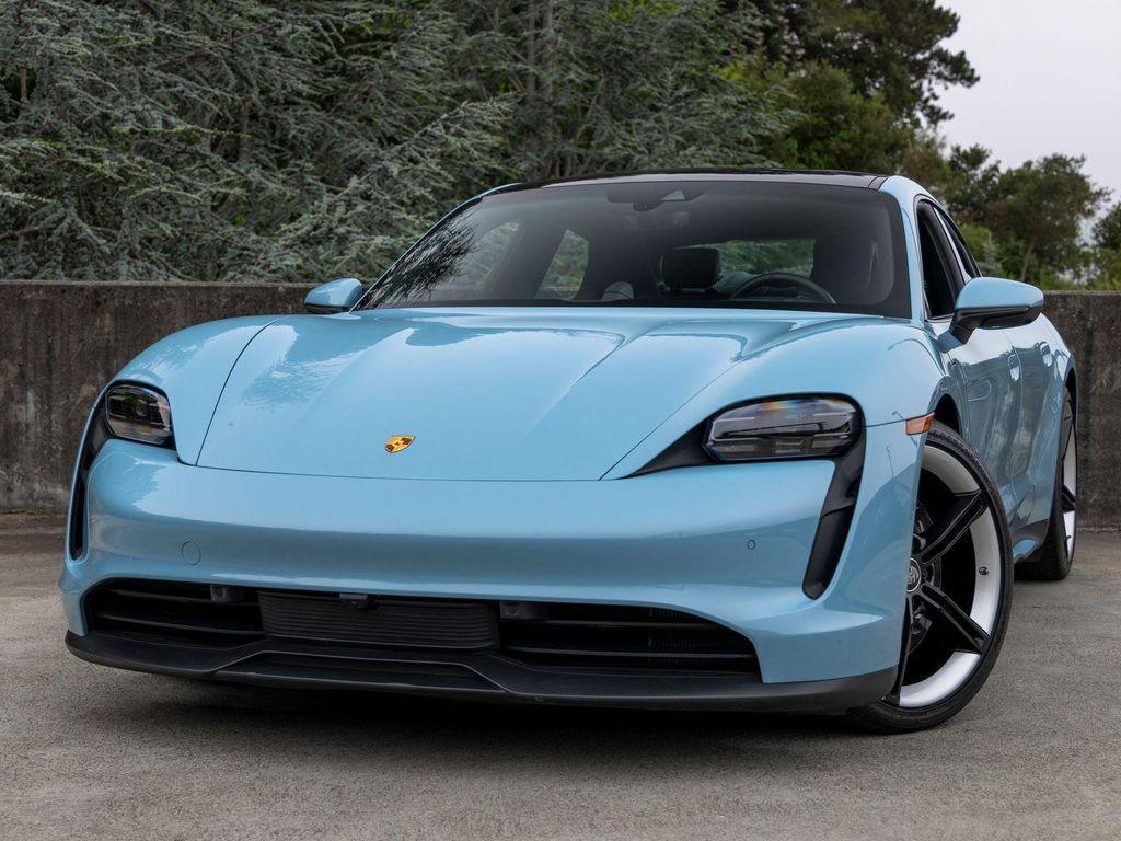 used 2024 Porsche Taycan car, priced at $75,000