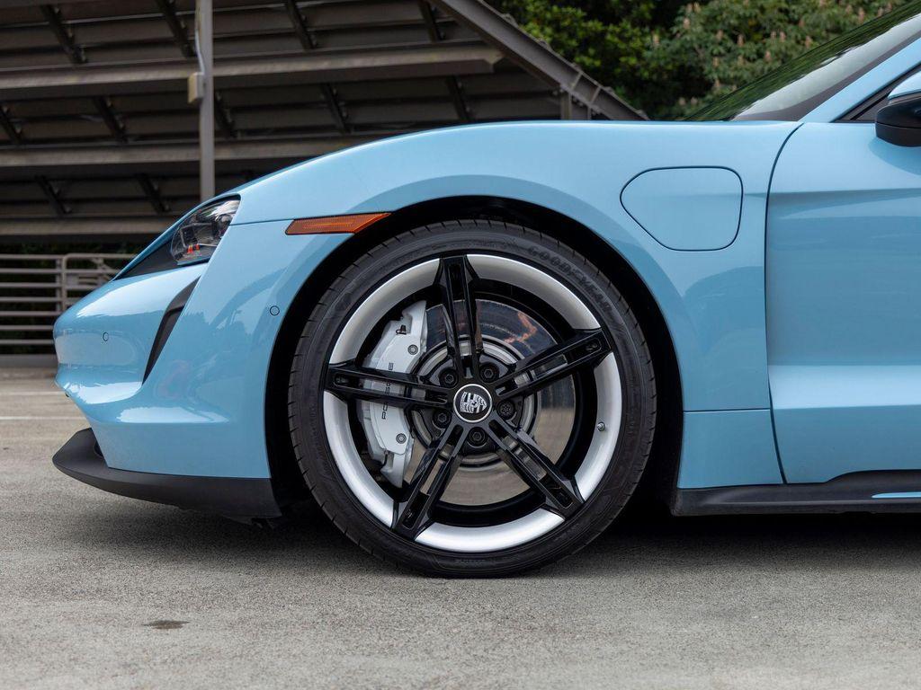 used 2024 Porsche Taycan car, priced at $75,000
