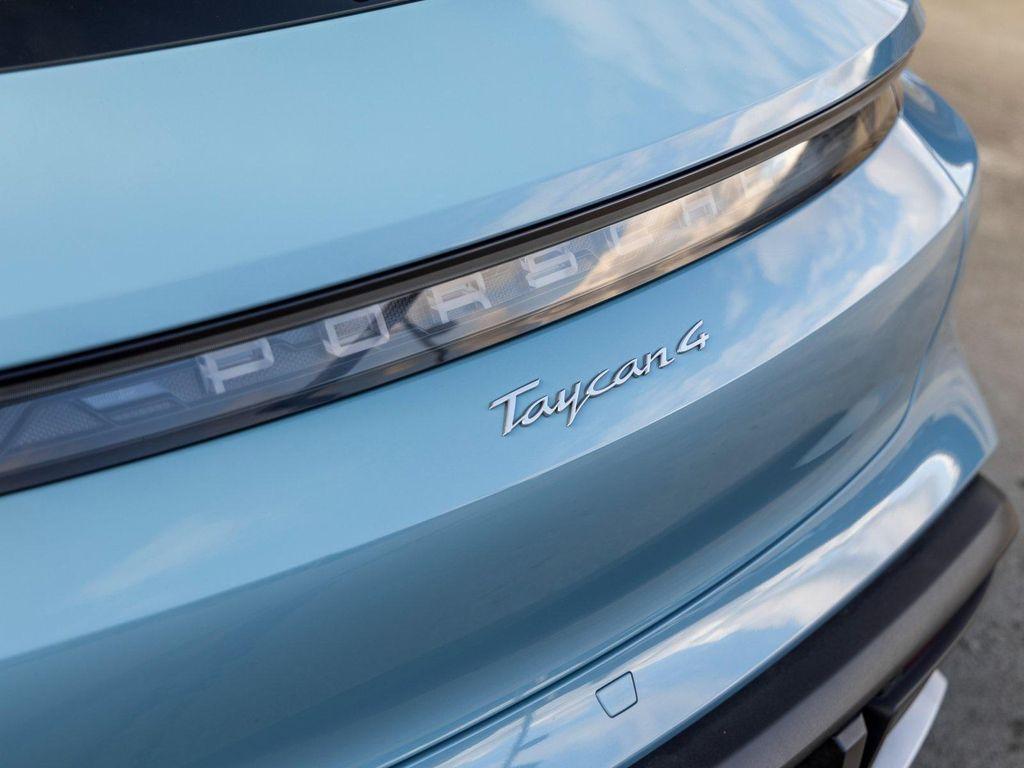 used 2024 Porsche Taycan car, priced at $84,996