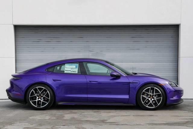 new 2025 Porsche Taycan car, priced at $128,285