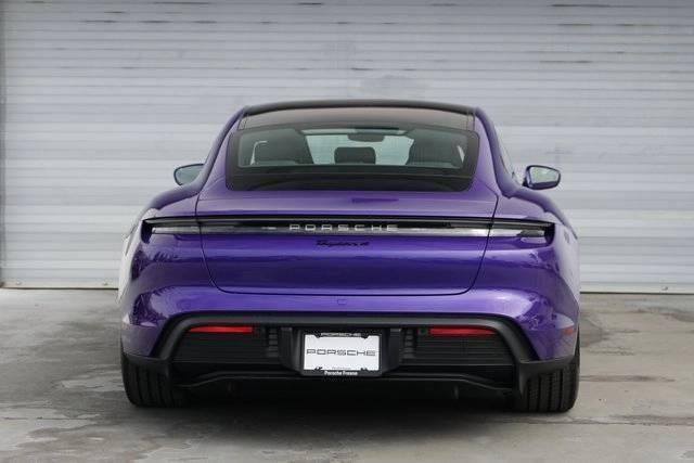 new 2025 Porsche Taycan car, priced at $128,285