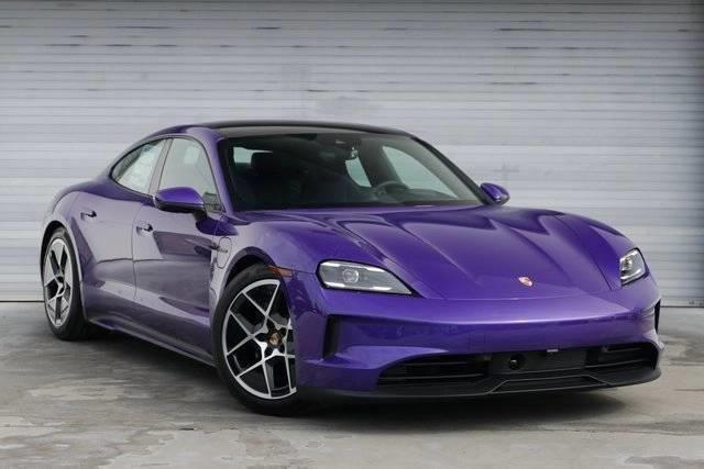 new 2025 Porsche Taycan car, priced at $128,285
