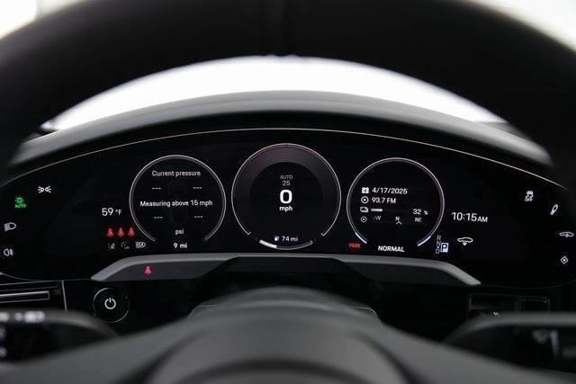 new 2025 Porsche Taycan car, priced at $128,285