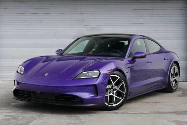new 2025 Porsche Taycan car, priced at $128,285