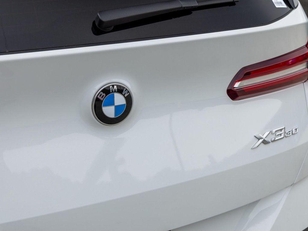 used 2025 BMW X3 car, priced at $49,999