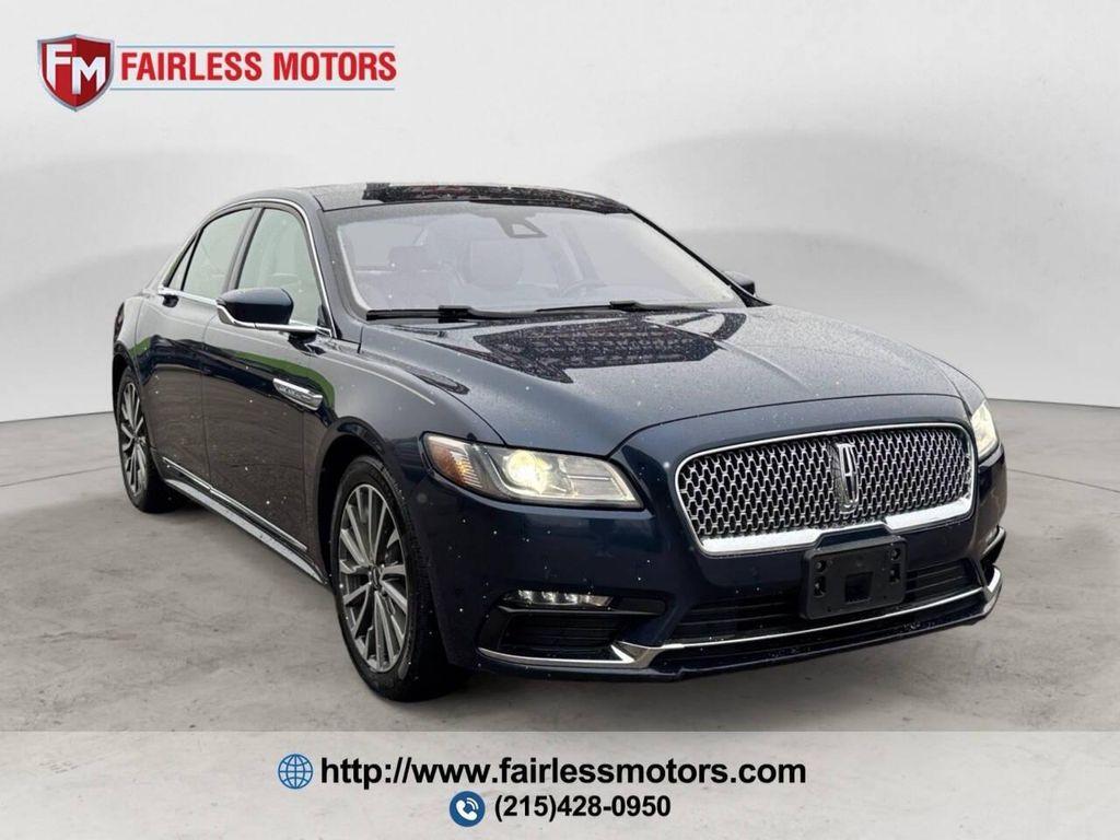 used 2017 Lincoln Continental car, priced at $17,900