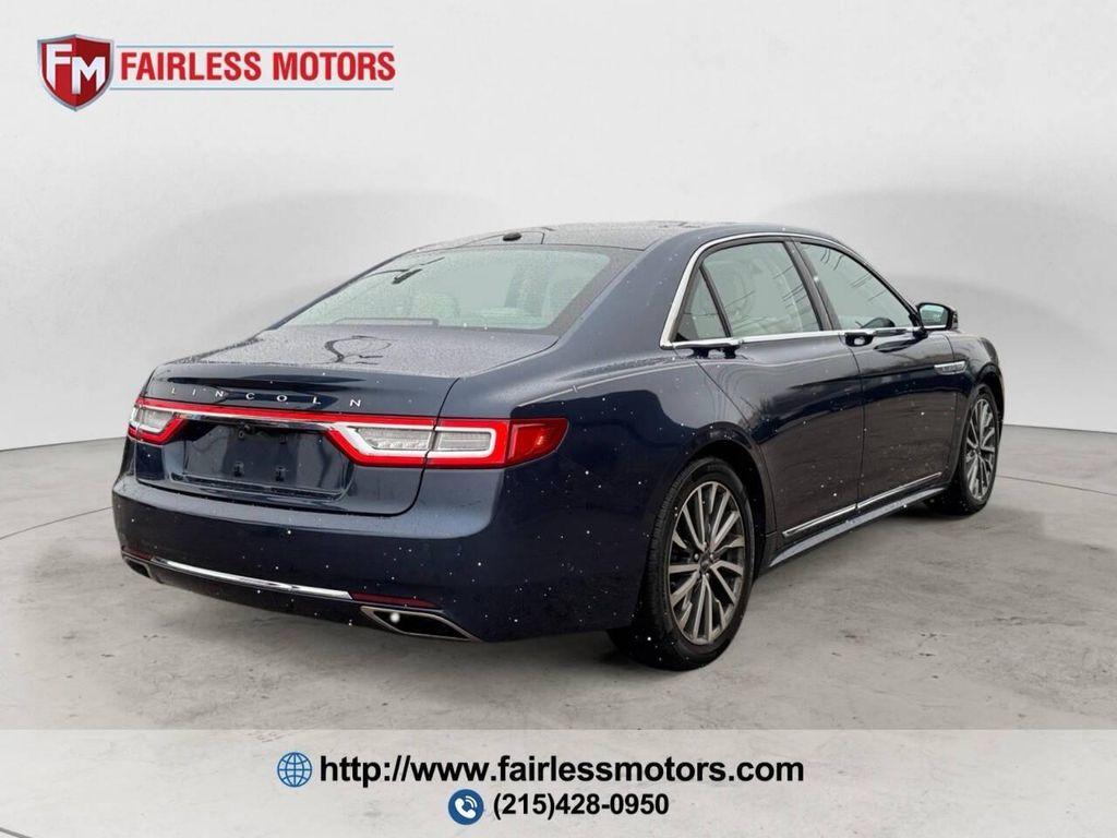 used 2017 Lincoln Continental car, priced at $17,900
