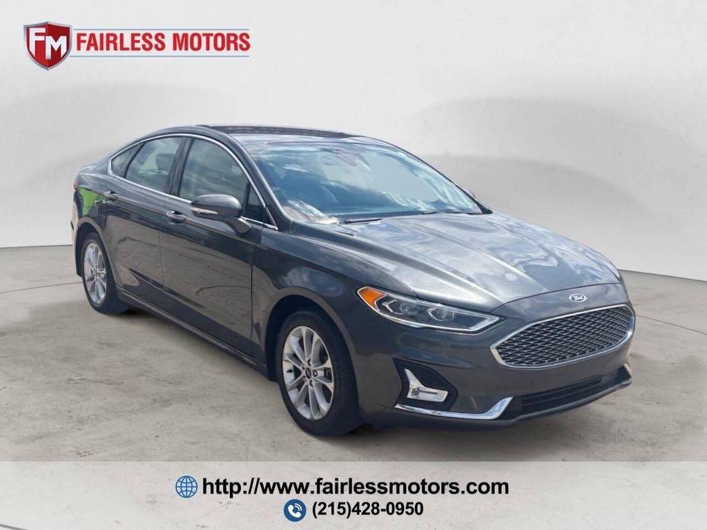 used 2020 Ford Fusion Hybrid car, priced at $18,500