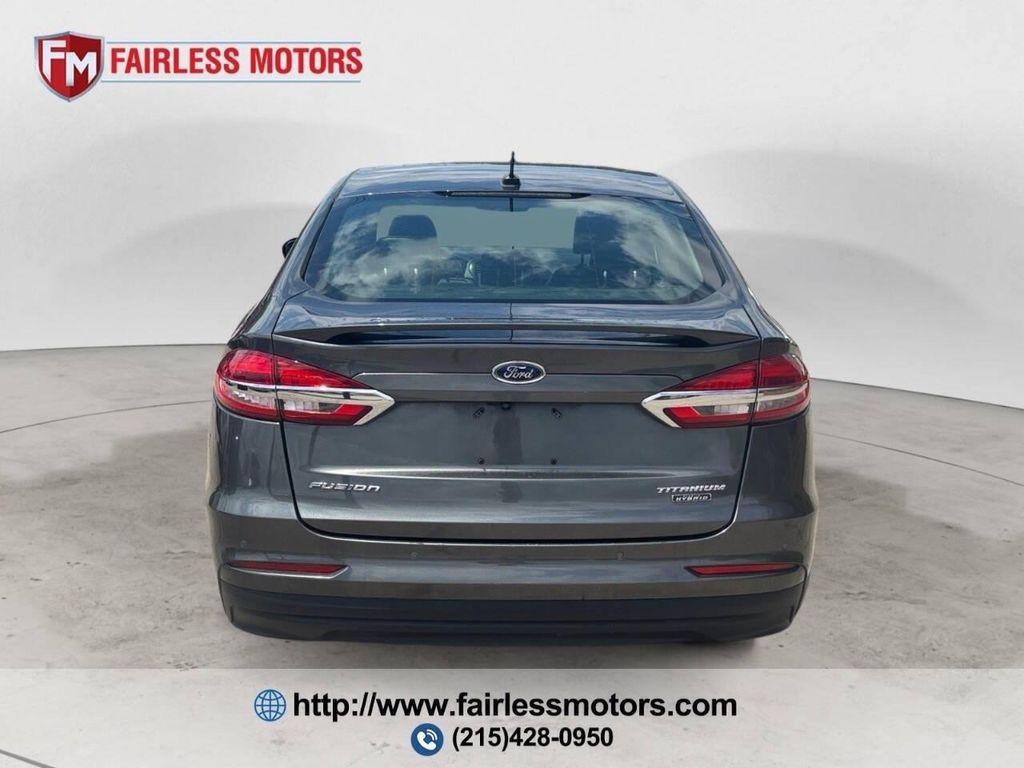 used 2020 Ford Fusion Hybrid car, priced at $18,500