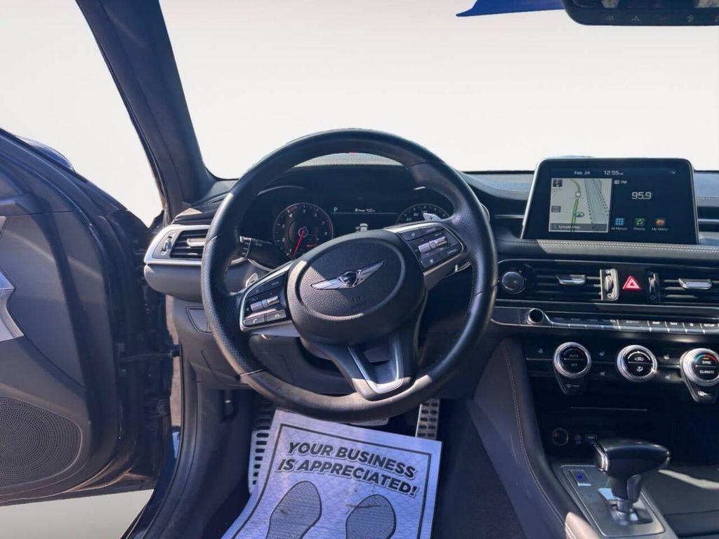 used 2021 Genesis G70 car, priced at $21,900