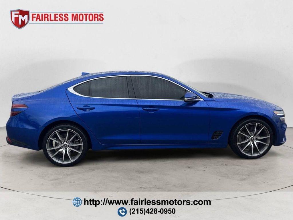 used 2022 Genesis G70 car, priced at $29,900