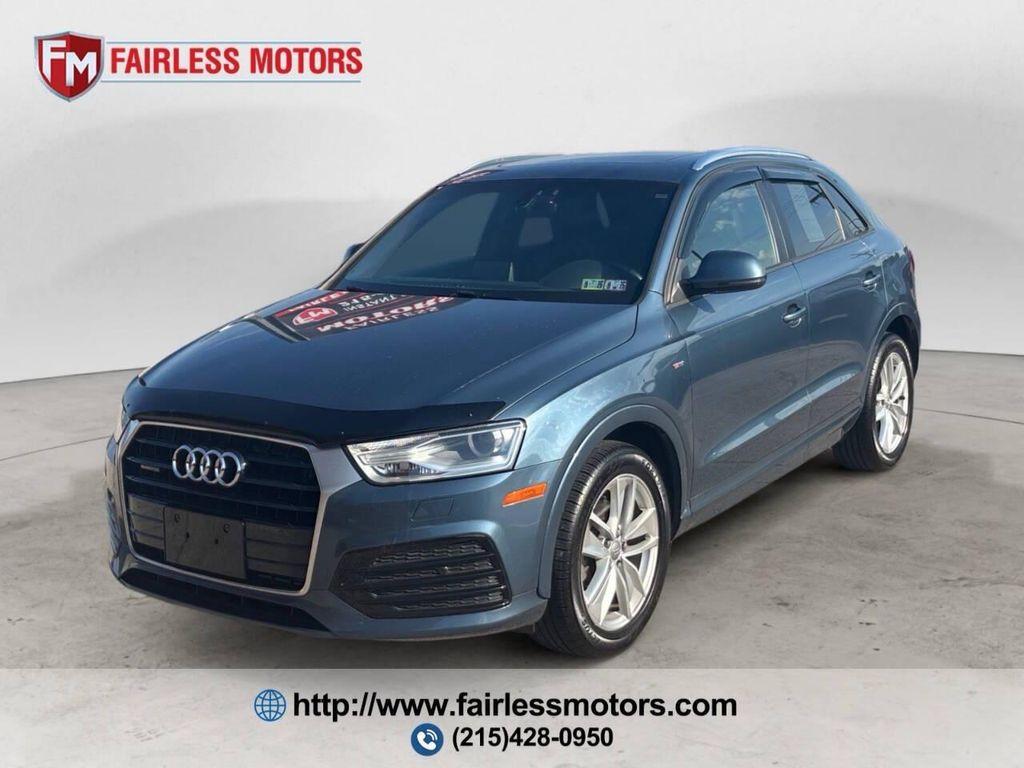 used 2018 Audi Q3 car, priced at $13,500