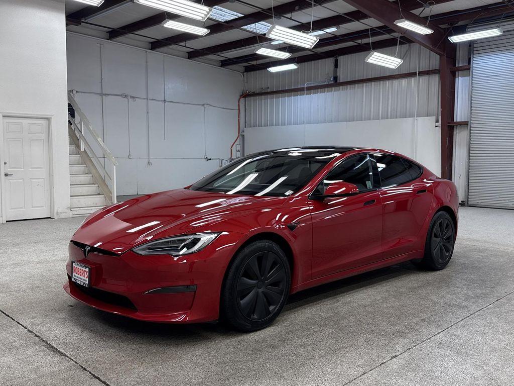 used 2021 Tesla Model S car, priced at $41,997