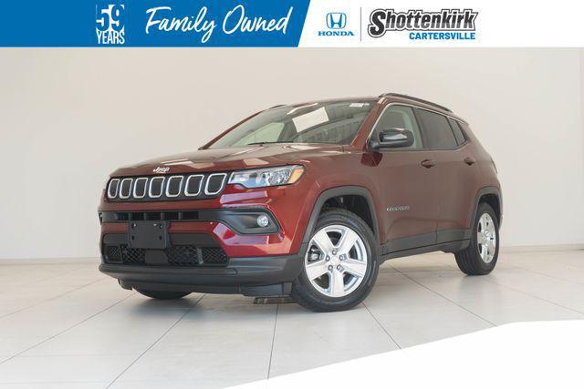 used 2022 Jeep Compass car, priced at $19,500