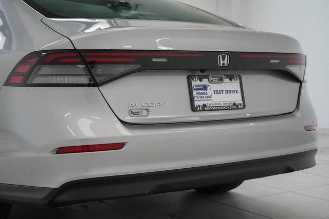 new 2025 Honda Accord car, priced at $29,445