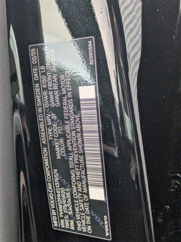 new 2025 Volvo XC90 car, priced at $57,205