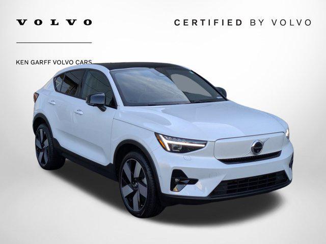 used 2023 Volvo C40 Recharge Pure Electric car, priced at $31,447