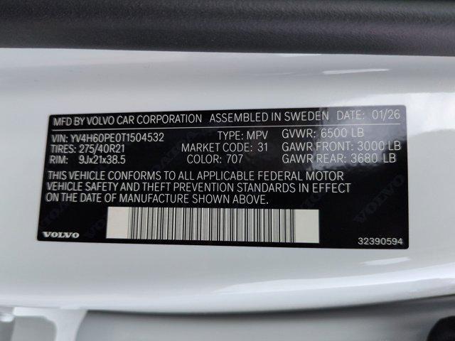 new 2026 Volvo XC90 Plug-In Hybrid car, priced at $76,745