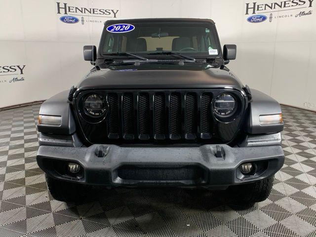 used 2020 Jeep Wrangler Unlimited car, priced at $20,855