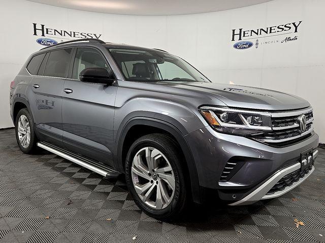 used 2021 Volkswagen Atlas car, priced at $21,480