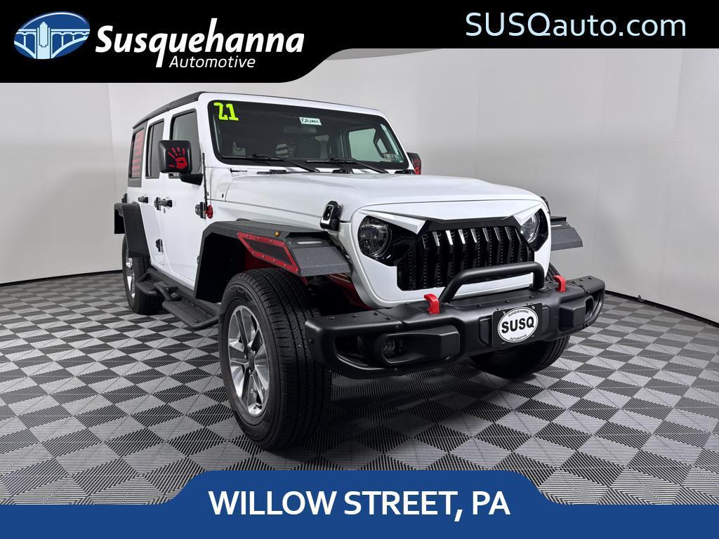 used 2018 Jeep Wrangler Unlimited car, priced at $26,990