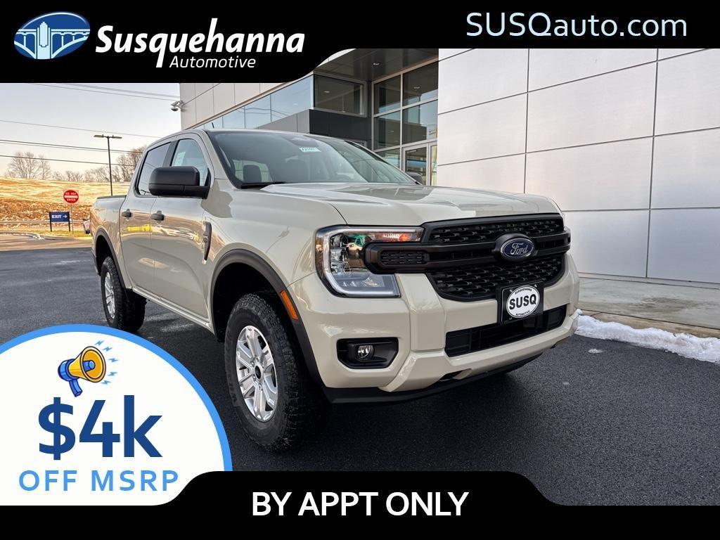 new 2025 Ford Ranger car, priced at $40,120