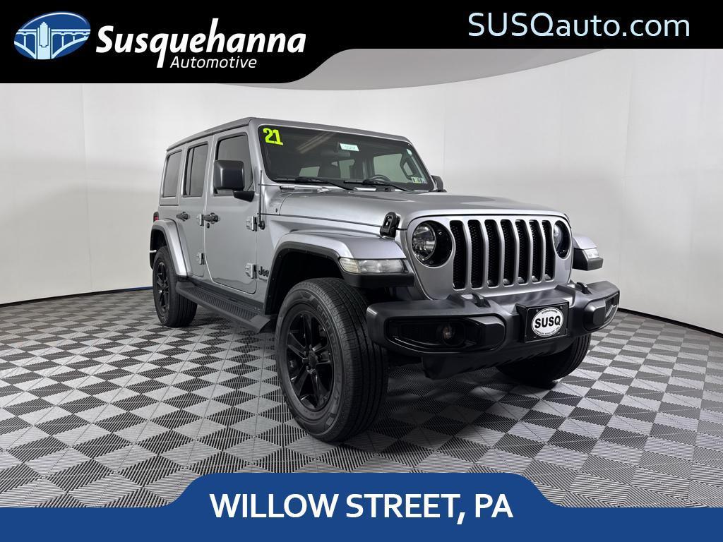 used 2021 Jeep Wrangler Unlimited car, priced at $30,990