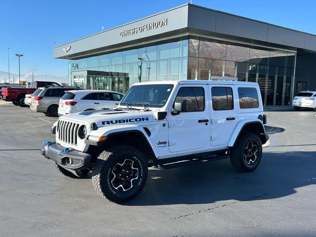 used 2021 Jeep Wrangler Unlimited 4xe car, priced at $26,498