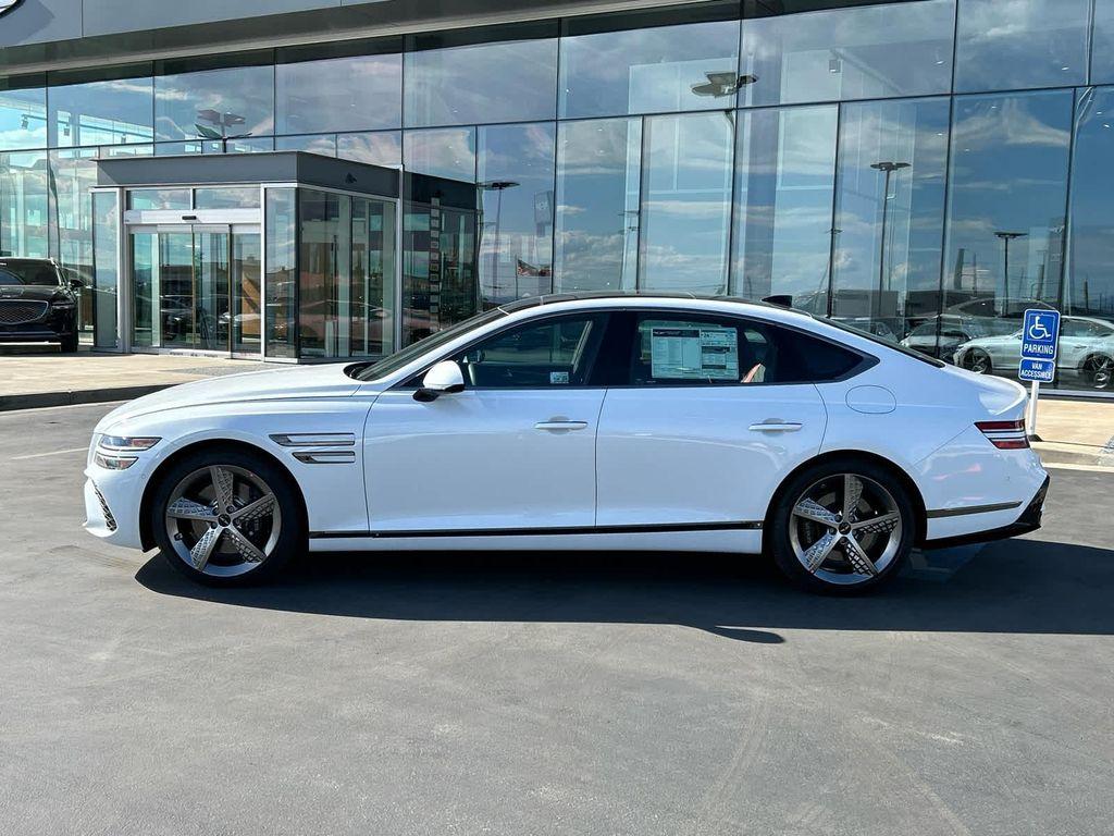 new 2025 Genesis G80 car, priced at $67,055