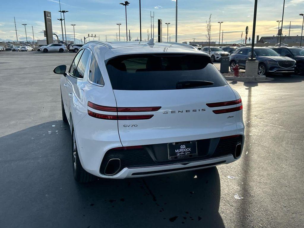 used 2023 Genesis GV70 car, priced at $37,495