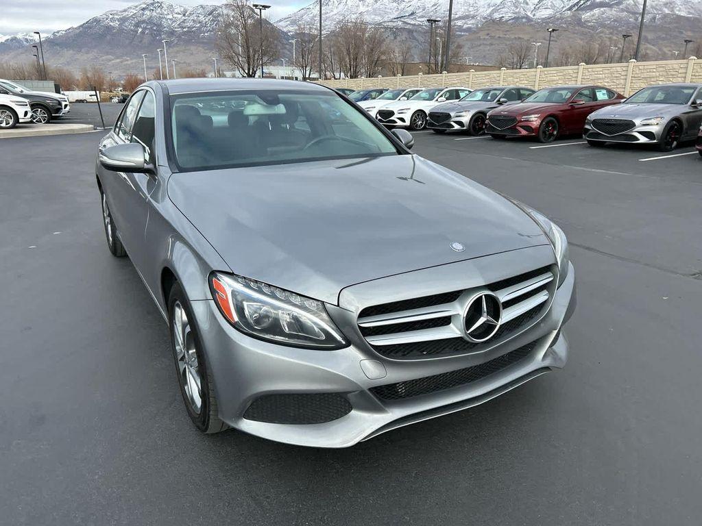 used 2015 Mercedes-Benz C-Class car, priced at $12,495