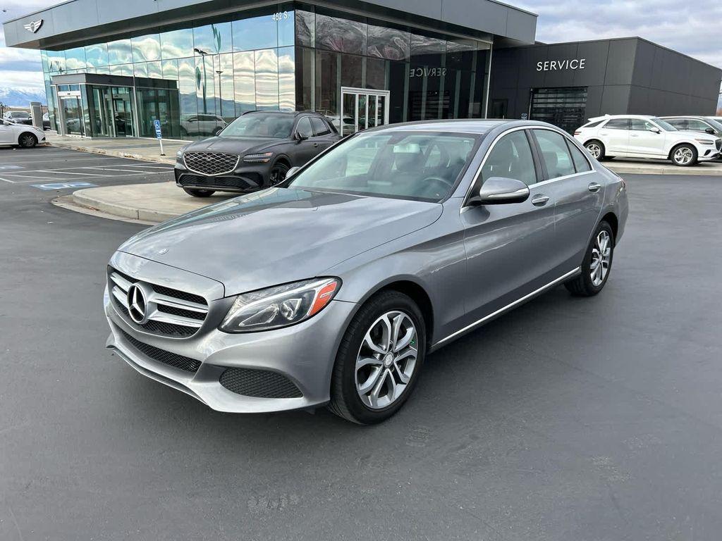 used 2015 Mercedes-Benz C-Class car, priced at $12,495