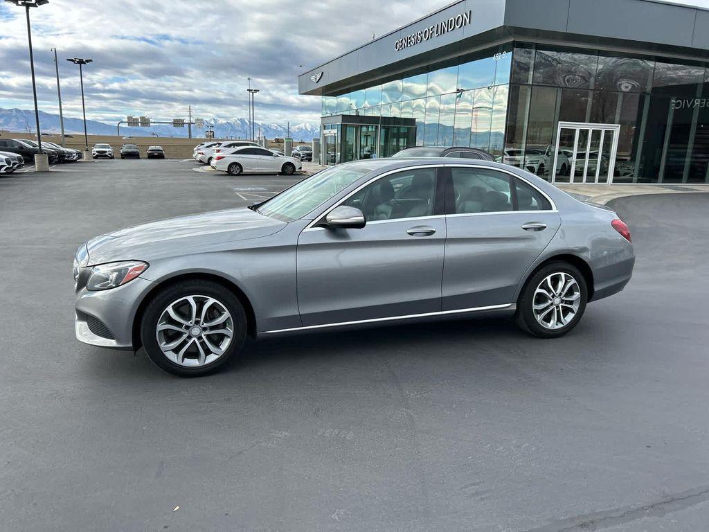 used 2015 Mercedes-Benz C-Class car, priced at $12,495