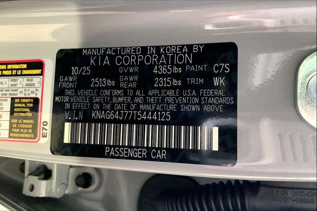 new 2026 Kia K5 car, priced at $31,775