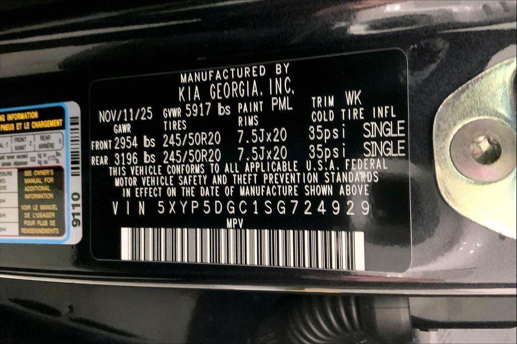 new 2025 Kia Telluride car, priced at $50,970