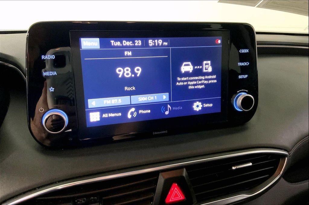 used 2022 Hyundai Santa Fe car, priced at $18,900