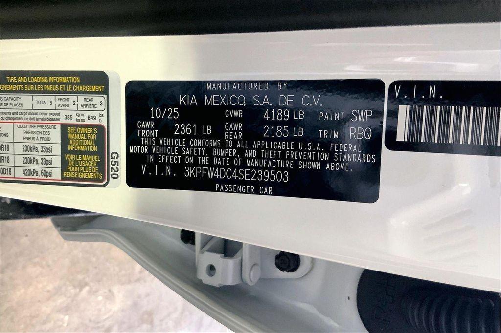 new 2025 Kia K4 car, priced at $32,860