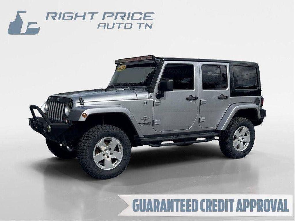 used 2013 Jeep Wrangler Unlimited car, priced at $15,294