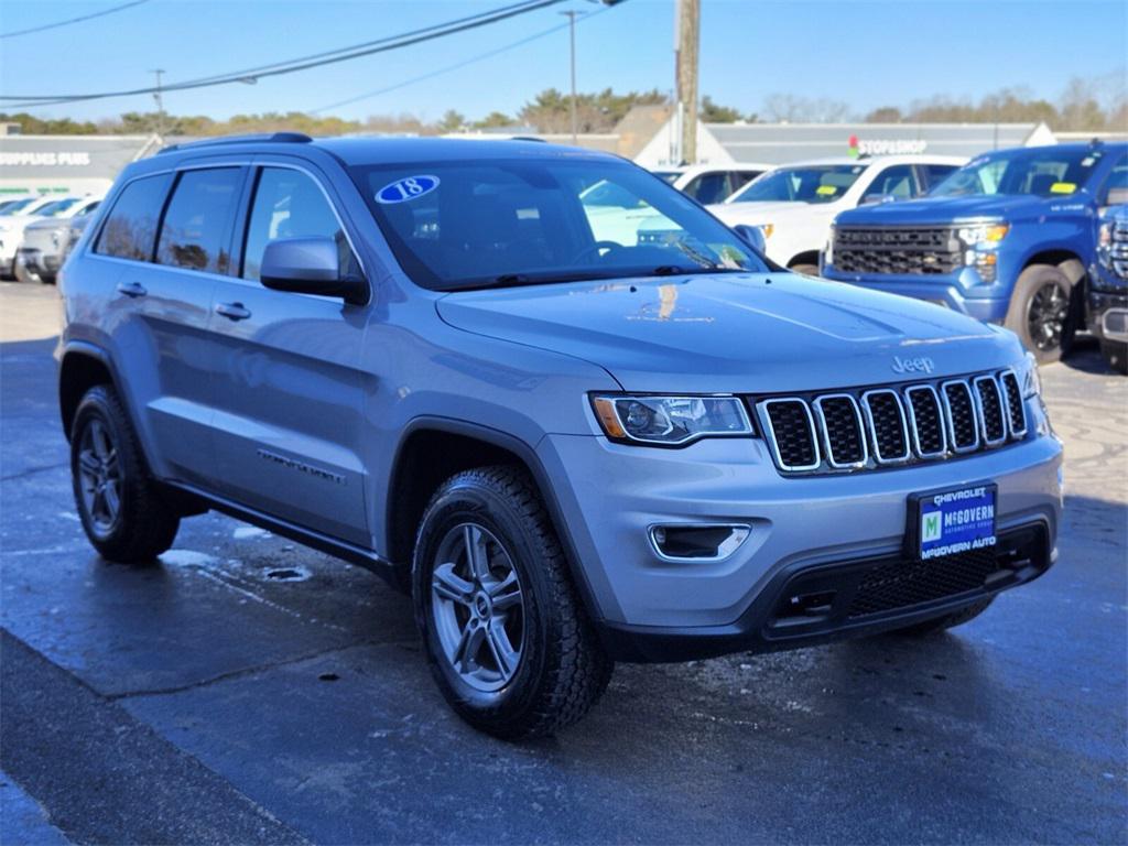 used 2018 Jeep Grand Cherokee car, priced at $17,388