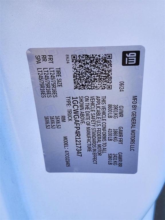 used 2024 Chevrolet Express 2500 car, priced at $32,588