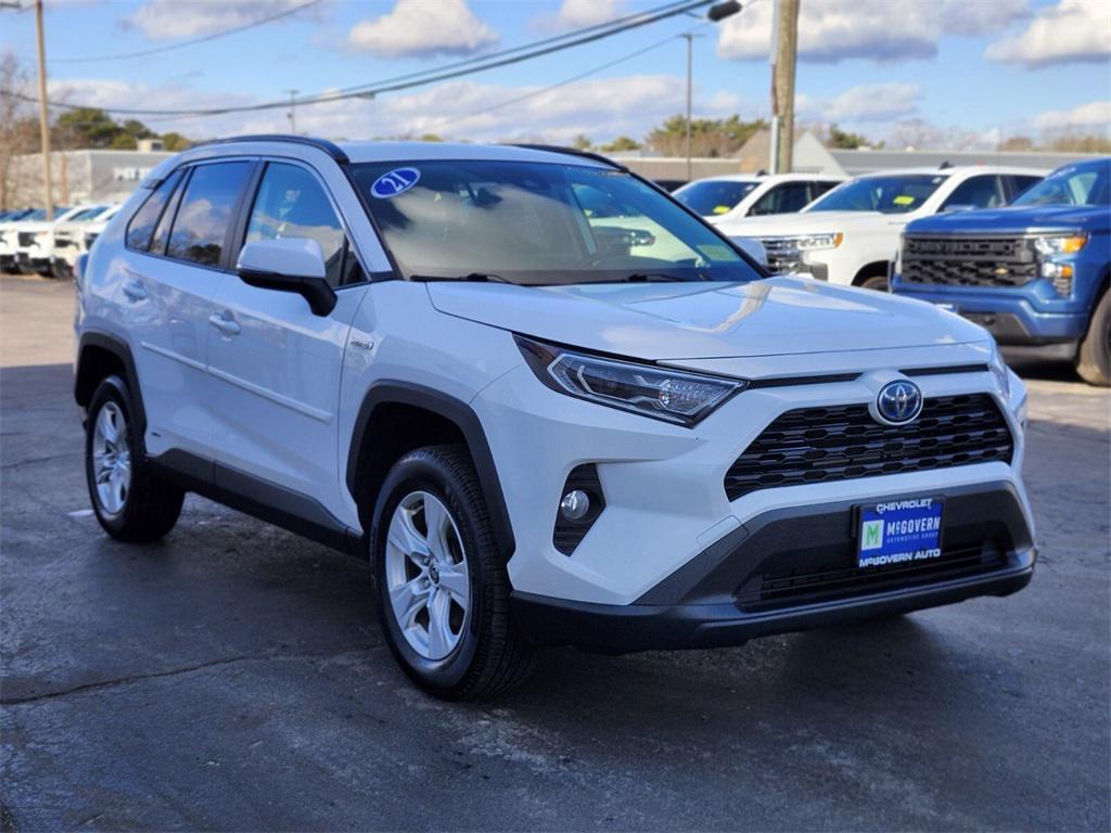 used 2021 Toyota RAV4 Hybrid car, priced at $24,988