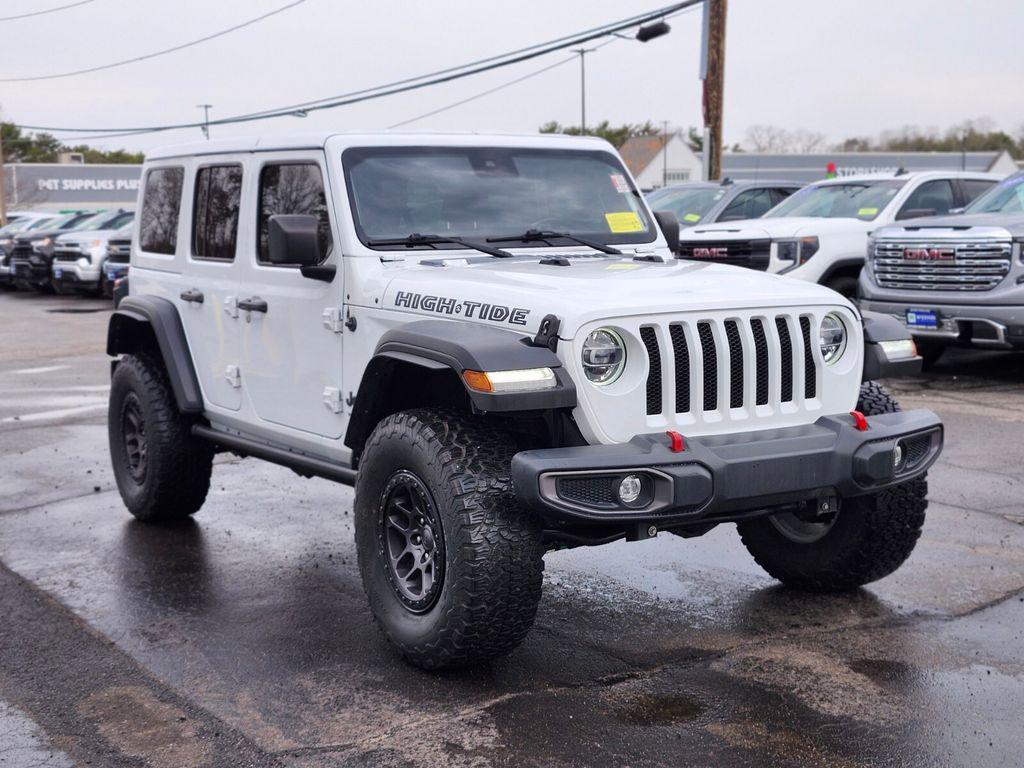 used 2022 Jeep Wrangler Unlimited car, priced at $38,158