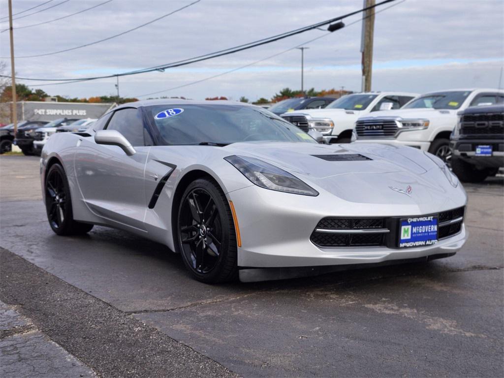 used 2018 Chevrolet Corvette car, priced at $42,988